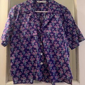 Zara Floral Women's Top